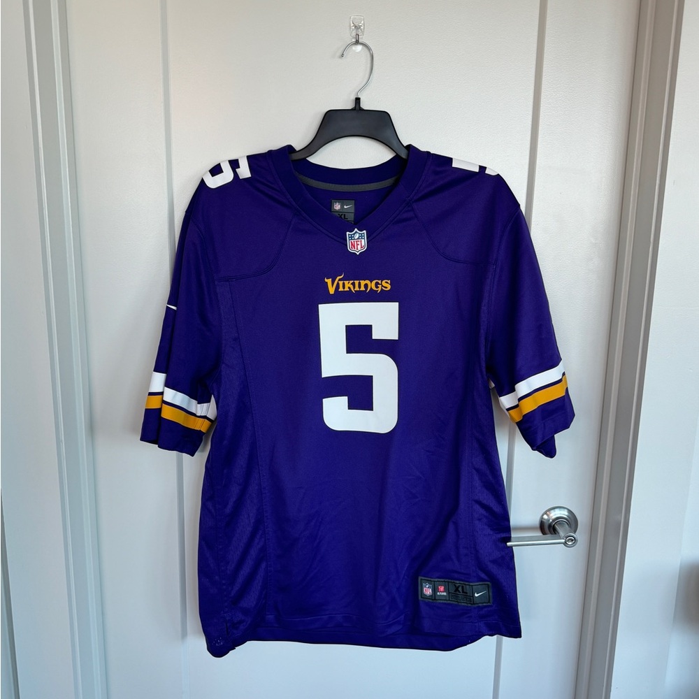 Minnesota Vikings Teddy Bridgewater Jersey #5.